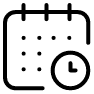 big icons calendrier