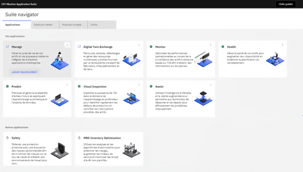 Webinar: Presentation of Maximo Application Suite